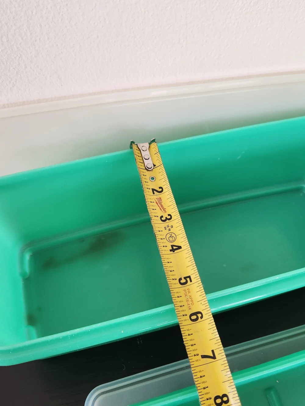 Vintage Tupperware Stackable Turquoise Plastic Storage Containers - Set of 3
